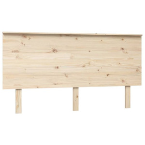 Wezgłowie łóżka, 154x6x82,5 cm, lite drewno sosnowe