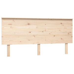 Wezgłowie łóżka, 164x6x82,5 cm, lite drewno sosnowe