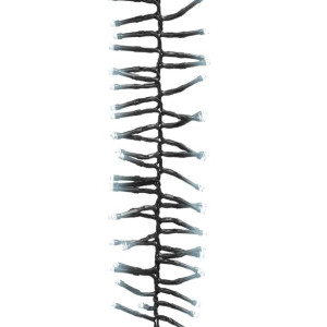 Sznur lampek LED, 2000 diod w kolorze zimnej bieli, 40 m, PVC