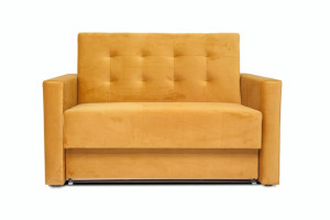 Sofa 2-osobowa MONDO Żółta