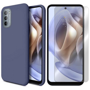Etui Do Motorola Moto G41 Pokrowiec Style + Szkło