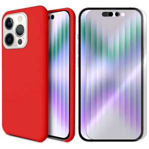 Etui Do Iphone 14 Pro Case Pokrowiec Style + Szkło