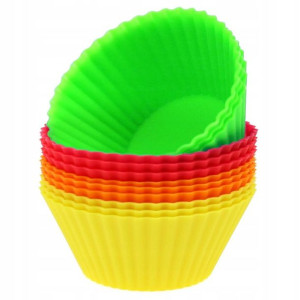 Silikonowe foremki do muffinek babeczek