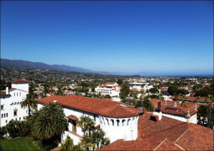 The Santa Barbara County Courthouse, Carol Highsmith - plakat 42x29,7 cm