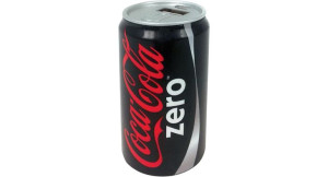 Coca-Cola zero - PowerBank 2600 mAh w kształcie puszki Coca-coli