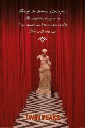 Twin Peaks The Black Lodge - plakat 61x91,5 cm