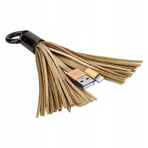 Kabel USB-micro ozdobny brelok do kluczy torby