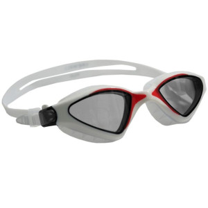 Okulary pływackie crowell sr gs20 flo biało-czerwone