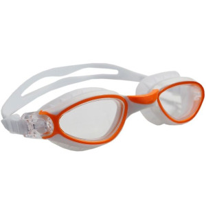 Okulary pływackie crowell gs22 vito biało-pomarańczowe 02