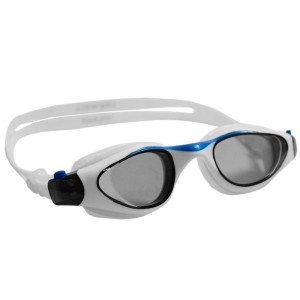 Okulary pływackie dla dzieci crowell splash biało-niebieskie 03