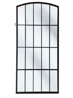 Lustro industrialne loft Manhattan szprosy 170x76