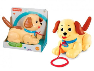 Fisher Price Mały Piesek Snoopy Psiak Do Ciągniecia