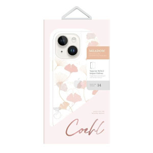 Etui UNIQ Coehl Meadow Apple iPhone 14 różowy/spring pink