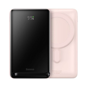Powerbank Baseus Magnetic Bracket Wireless Charge MagSafe 10000mAh 20W Over