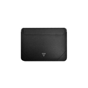 Guess wsuwka GUCS16PSATLK 16” czarna Saffiano Triangle