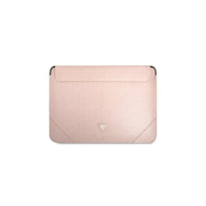 Guess wsuwka GUCS16PSATLP 16” różowa Saffiano Triangle