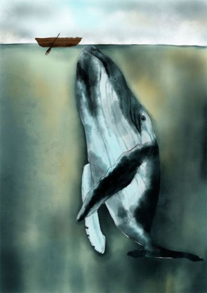 Wielorybek - plakat 70x100 cm