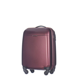 Mała kabinowa walizka PUCCINI VOYAGER PC005C 3B Bordowa
