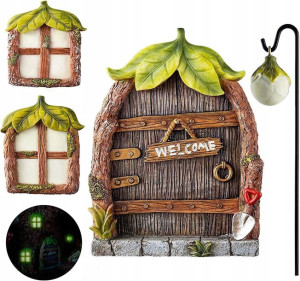 Dekoracyjne Miniaturowe Drzwi Ogrodowe Wróżki
