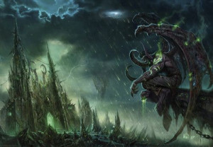 World of Warcraft Illidan Stormrage - plakat 91,5x61 cm