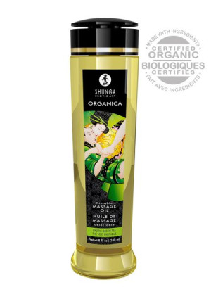 Olejek do masażu Shunga zielona herbata 240 ml