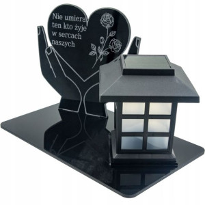 Znicz Led Znicz Solarny Statuetka Led Na Cmentarz Grób