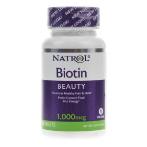 Witamina H - Biotyna 1000 mcg (100 tabl.)