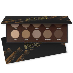 Colour Brow Collection paleta cieni do brwi 10x2g