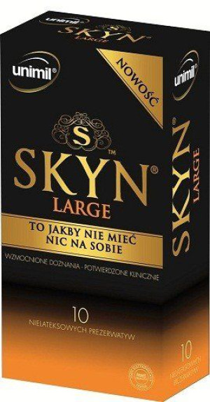 Nielateksowe w większym rozmiarze Unimil (1op/10szt.)