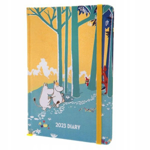 Kalendarz Dziennik 2023 Muminki Moomin