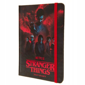 Kalendarz Dziennik 2023 Stranger Things