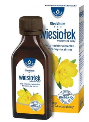 Wiesiołek OleoVitum płyn 100 ml - Długi termin ważności!