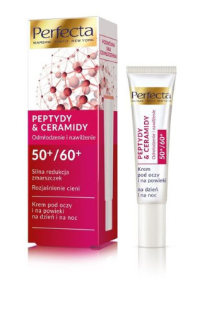 Perfecta Peptydy & Ceramidy 50+ /60+ Krem pod oczy Silna Redukcja zmarszcze