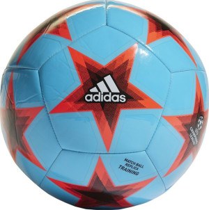 Piłka nożna adidas UCL Club Void niebiesko-pomarańczowa HI2174