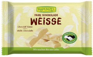 Czekolada biała z wanilią BIO 100 g Rapunzel