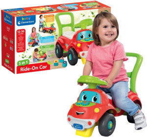 CLEMENTONI Jeździk 3w1 Auto autko pchacz ride-on car