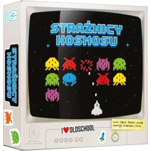 Nasza Księgarnia Strażnicy kosmosu gra retro 4+ wydanie polskie