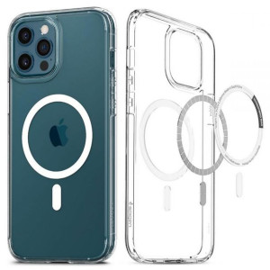 Spigen nakładka Ultra Hybrid Magsafe do iPhone 12 Pro Max biała