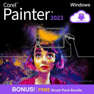 Upust 50% Corel Painter® 2023 (Windows/Mac) - NOWA licencja, wieczysta, kom