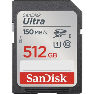 Karta Sandisk Ultra Sdxc 512gb 150mb/s Uhs-i Class 10