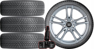 KOŁA ZIMA Honda Civic 8 VIII Nokian 225/45R17 TPMS