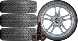 KOŁA TOYOTA Auris 2 II Nokian 225/45R17 TPMS