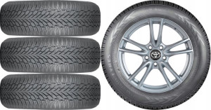 Koła Zima Toyota Rav 4 Iv 4 Nokian 225/65r17