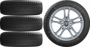 KOŁA ZIMA TOYOTA Avensis 3 III Michelin 215/55R17