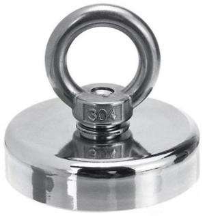Magnes Neodymowy Do Poszukiwań 19kg 25mm Uchwyt