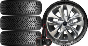 Koła Zima Citroen C4 I 1 Hankook 205/50r17 Tpms