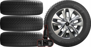 Koła Zima Peugeot 406 Michelin 225/45r17 Tpms