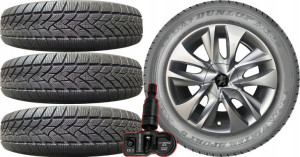 Koła Peugeot 2008 Ii 2 Dunlop 215/60r17 Tpms