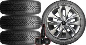 Koła Zima Peugeot 406 Dunlop 225/45r17 Tpms