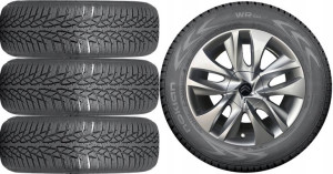 Koła Zima Citroen C4 Ii 2 Nokian 225/45r17